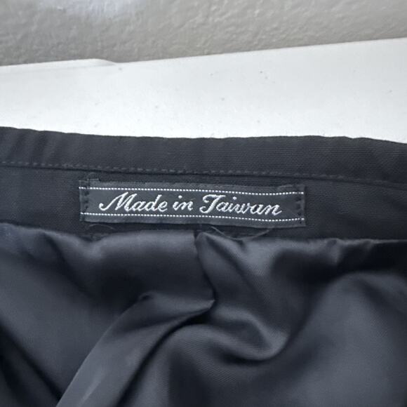 Pierre Balmain Tuxedo Jacket Blazer Men 42S Black 100% Wool Formal Wedding Satin - Picture 9 of 11